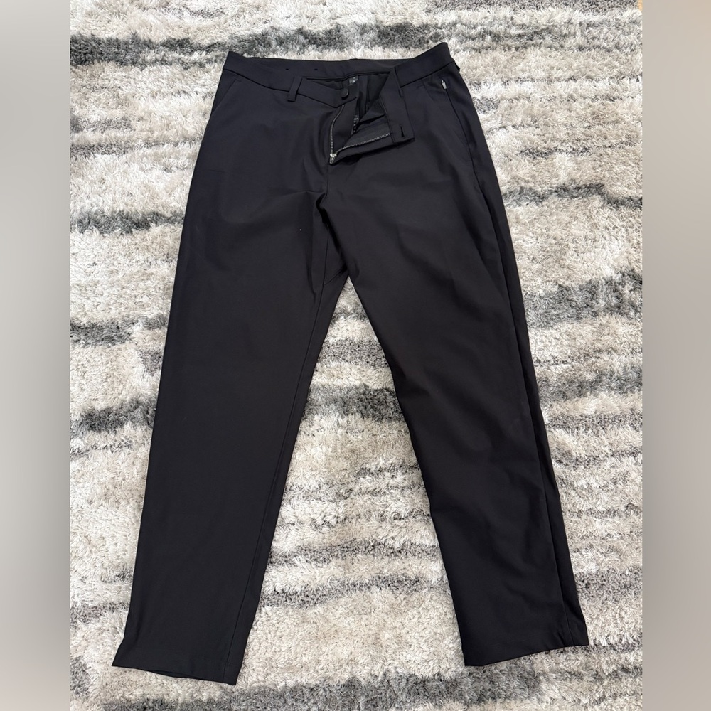 Lululemon ABC Classic Fit Trousers Black 33x32.
